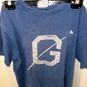 Georgetown rowing vintage tee, size large